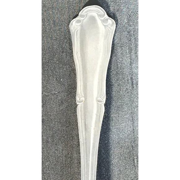 Royal Norfolk 7" Place Oval Soup Spoon Venice Pattern 18/10 Stainless Steel - Picture 4 of 8